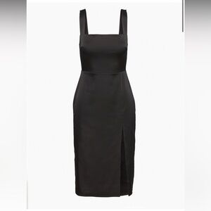Aritzia 90s Slit Midi Dress